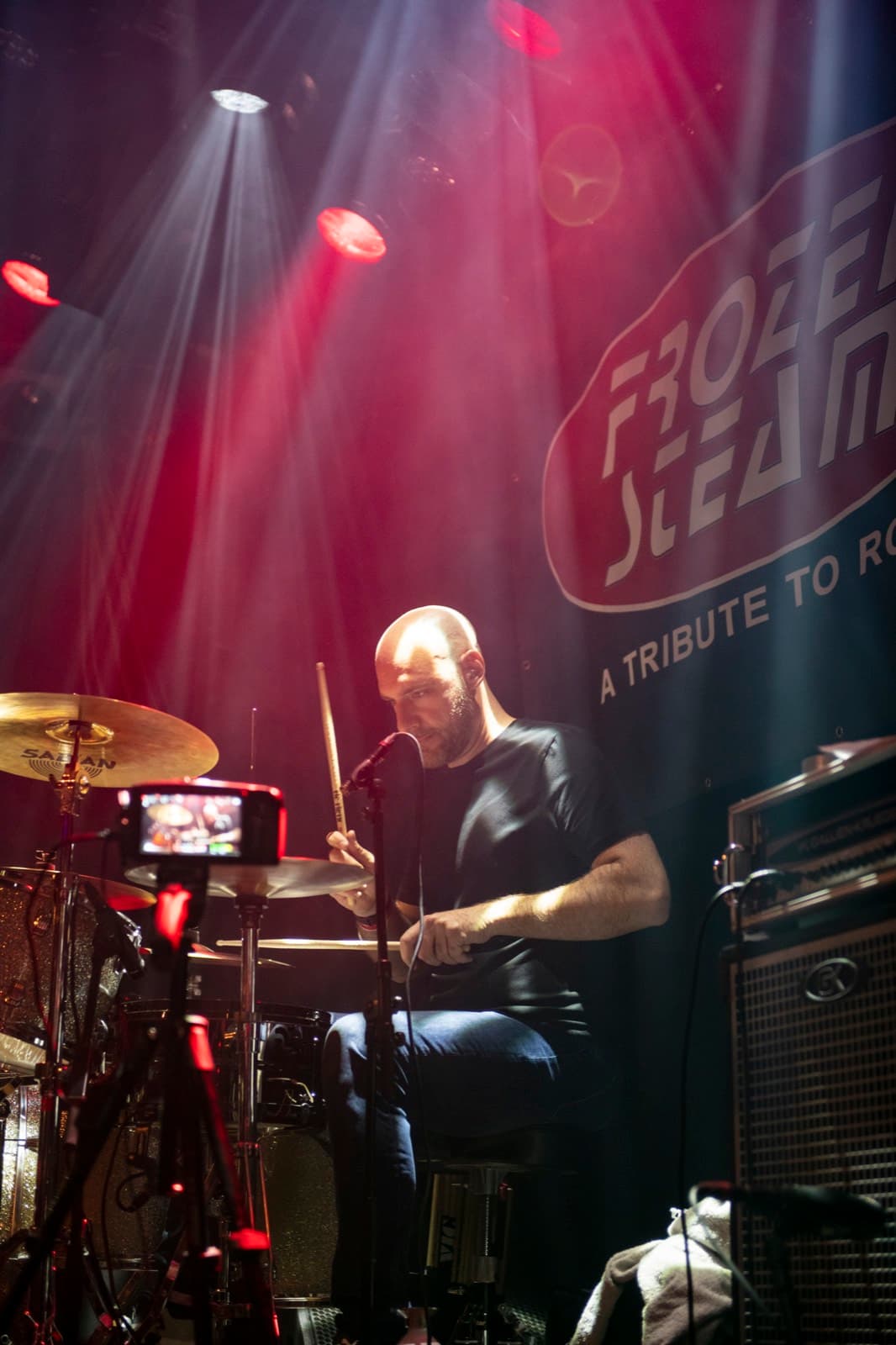 Frozen Steam — Jeroen op drums
